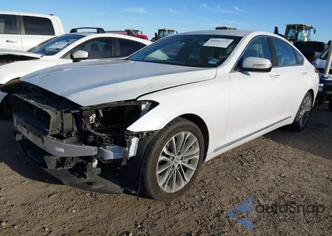 2016 Hyundai Genesis 3.8 из США, поврежденный, VIN KMHGN4JE4GU119332